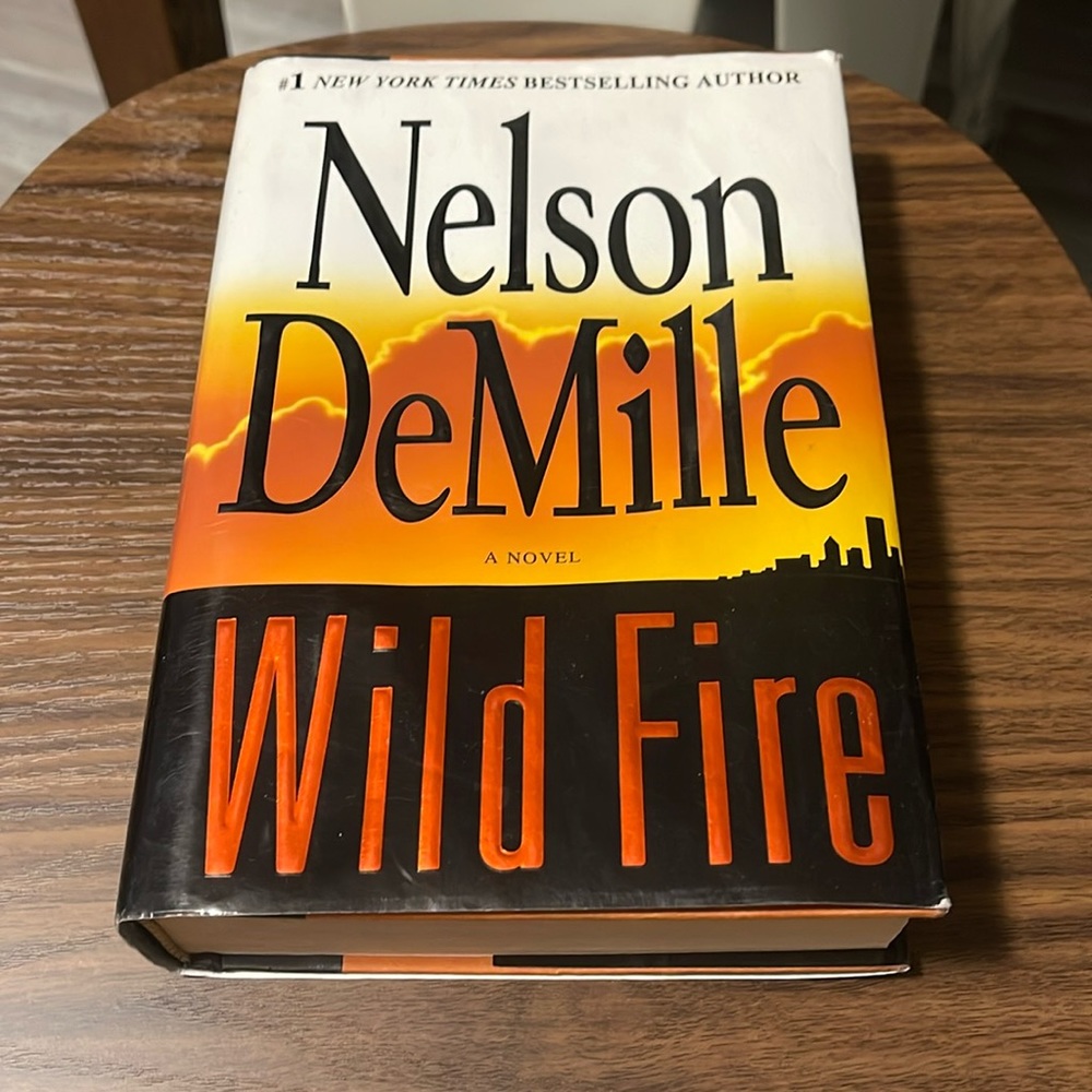 Wild Fire, a hardcover book / novel by Nelson DeMille - Good Used Condition